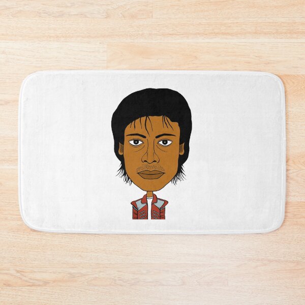 Item preview, Cartoon portrait of the king of pop. (Red jacket) designed and sold by Eric Sintès.