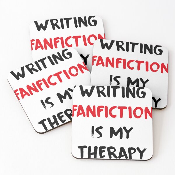 Item preview, WRITING Fanfiction IS MY THERAPY designed and sold by Penartgraphic.