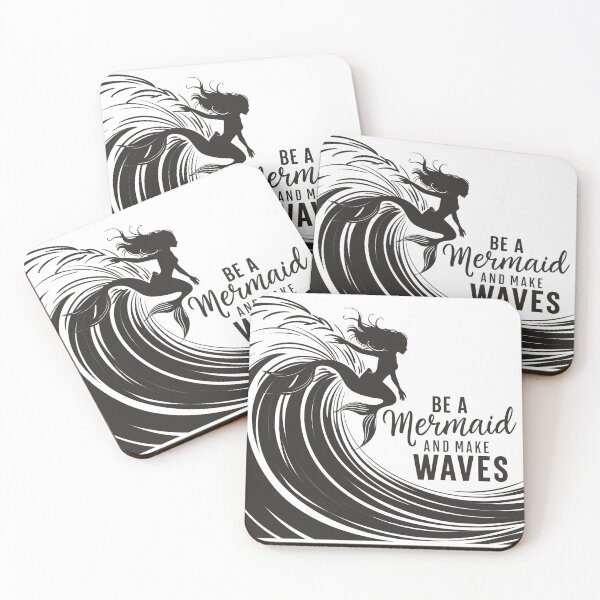 Item preview, Ride the Wave: Empowering Mermaid Art designed and sold by NEWDESINGS12.