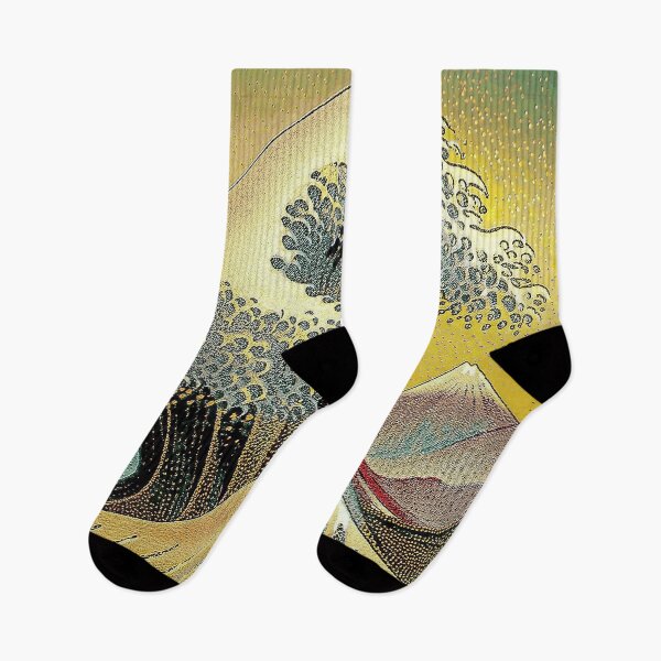 Item preview, The Great Wave of Kanagawa Version/8 designed and sold by Synthwave Poem.