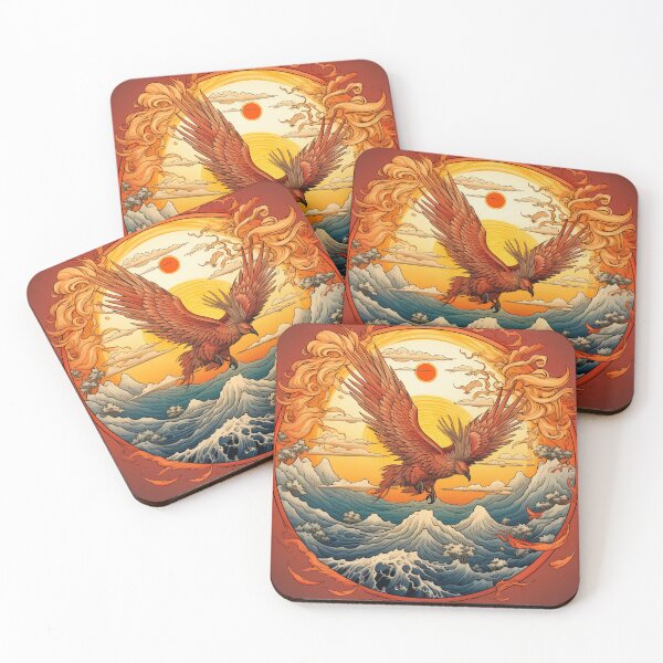 Artikelvorschau, Hokusai Phoenix 4 entworfen und verkauft von AstroRisq.