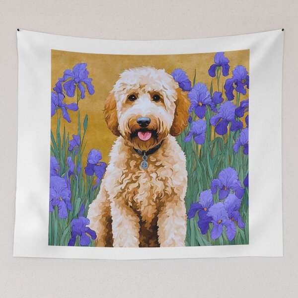 Item preview, Doodle Amongst Irises designed and sold by Fredster1966.