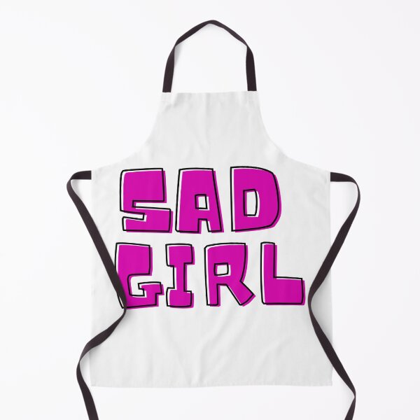 Item preview, Sad Girl Pink Sticker designed and sold by niiceshop.
