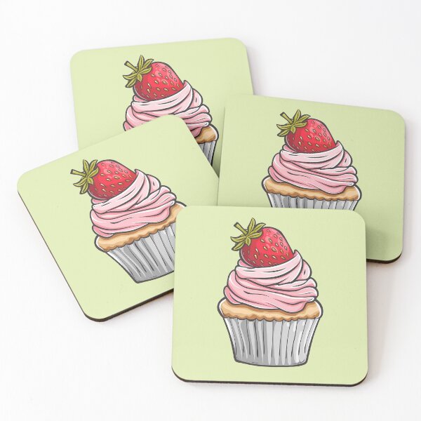 Item preview, Strawberry Cupcake designed and sold by sakurashorty.