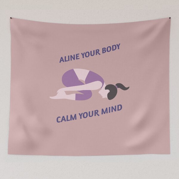 Item preview, Align your body, calm your mind designed and sold by santiagoml.