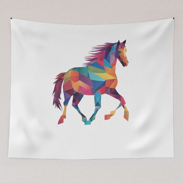 Item preview, Geometric Horse  designed and sold by CharmStudio.
