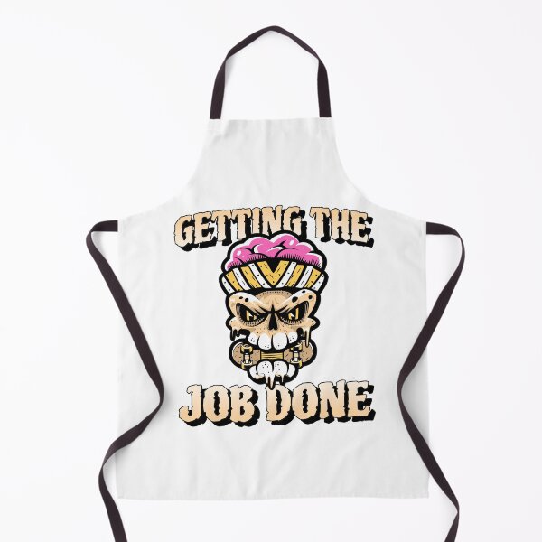 Item preview, GETTING THE JOB DONE SKULL designed and sold by LovePeaceShop.