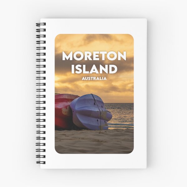 Item preview, Kayaks on Moreton Island beach. Brisbane, Queensland, Australia designed and sold by dylanmorgan.