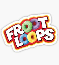 Froot Loops Cereal Sticker