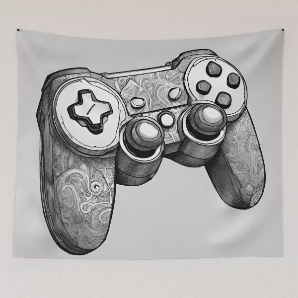 Item preview, game controller designed and sold by OptimaShirts.