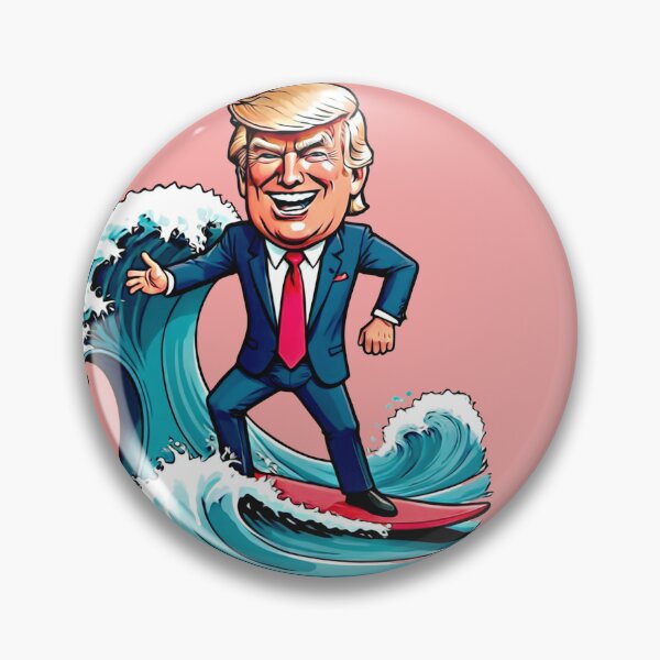 Item preview, “Trump na Crista da Onda! ??‍♂️?? designed and sold by trixxcreative.