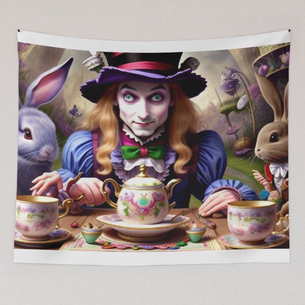 Item preview, Classic Alice In Wonderland Tea Party designed and sold by TheDarkWardrobe.
