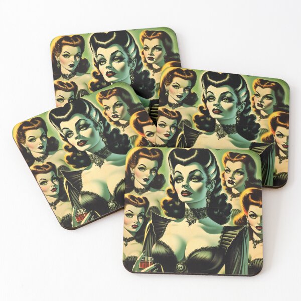 Aperçu de l'œuvre Femme vampire sexy créée et vendue par PulpVintage.