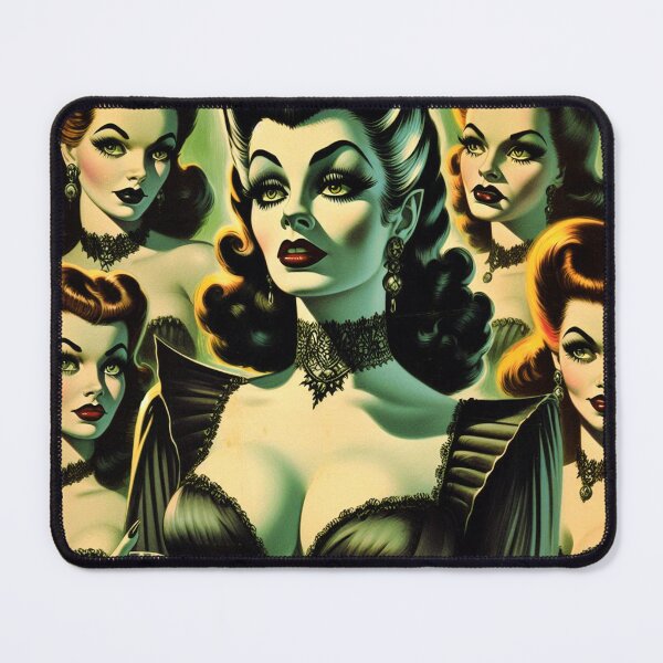 Item preview, Hot Vampire Woman designed and sold by PulpVintage.