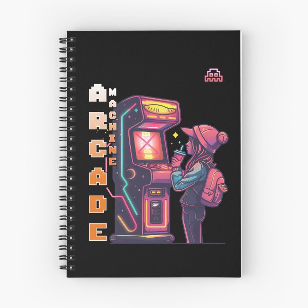 Item preview, Nostalgia on Screen: A Visual Journey through the Age of Arcade Machines designed and sold by Artedig.