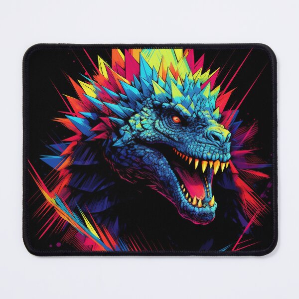 Item preview, Nuclear Lizard Monster Neon Art 1 designed and sold by AstroRisq.