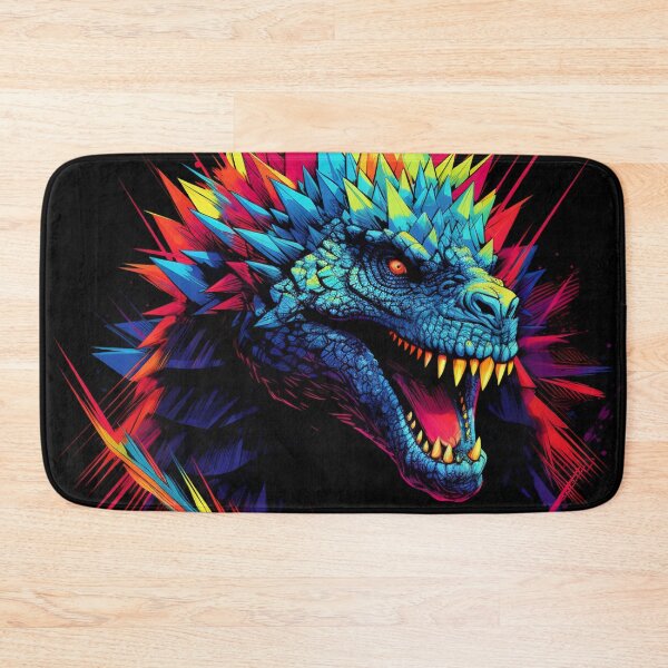 Item preview, Nuclear Lizard Monster Neon Art 1 designed and sold by AstroRisq.