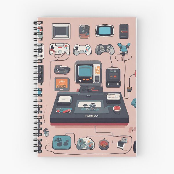 Item preview, history of gaming consoles designed and sold by OptimaShirts.