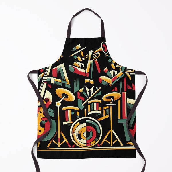 Item preview, Jazz Band in a Cubism Paint 3 designed and sold by PictaNova.