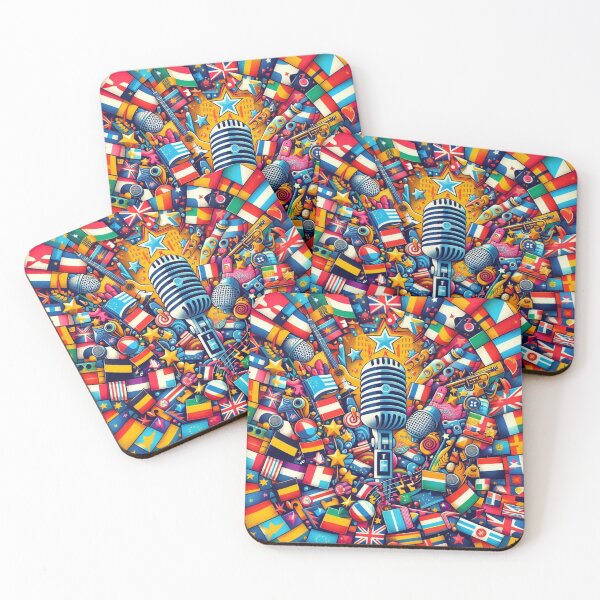 Item preview, Eurovision designed and sold by DadaVa.