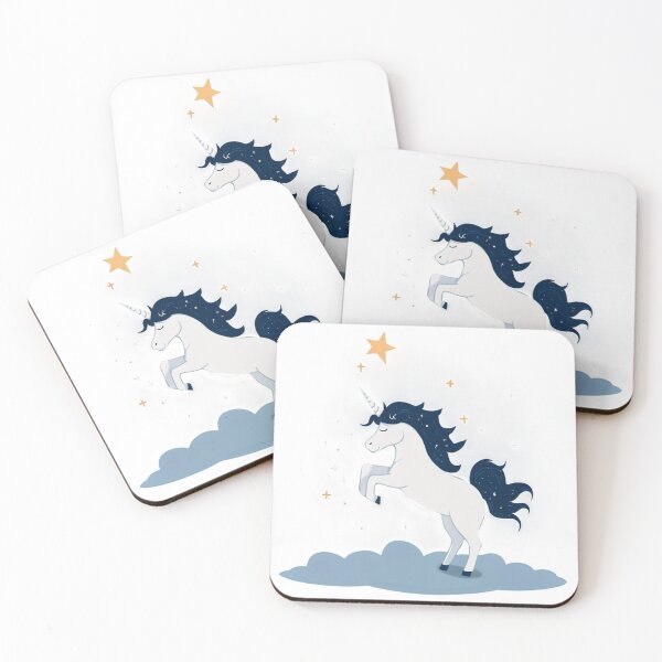 Item preview, Cutie Unicorn with Mane Extending to the Stars designed and sold by omerfdln34.