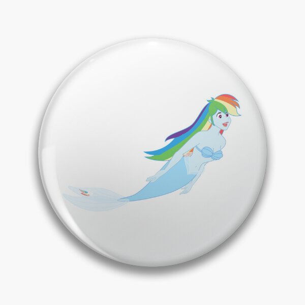 Item preview, My Little Mermaid; Rainbow Dash designed and sold by Marco Bottiglieri.