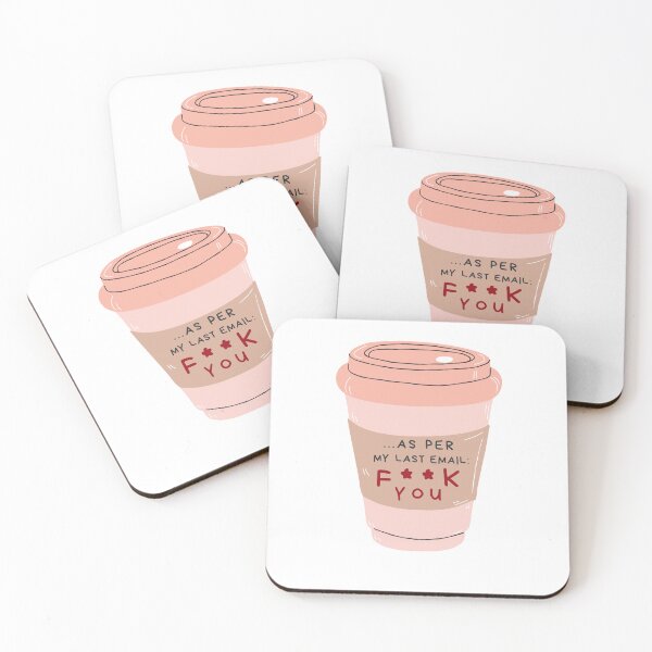 Item preview, As per my last email F**K YOU - a funny and cute design  designed and sold by OpenCloset.