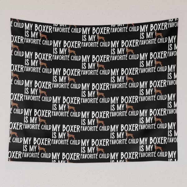 Item preview, My Boxer Is My Favorite Child designed and sold by TheAnimalZ00.