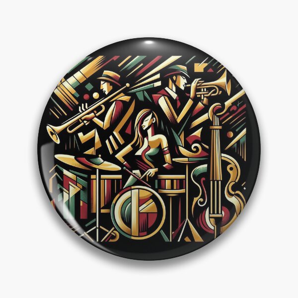 Item preview, Jazz Band in a Cubism Paint 4 designed and sold by PictaNova.