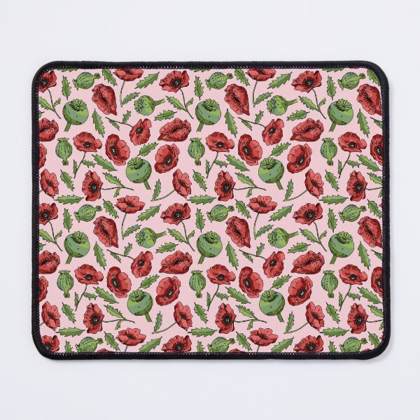 Item preview, Vintage Opium Poppies on Pink designed and sold by Hodgepodge Bricolage.