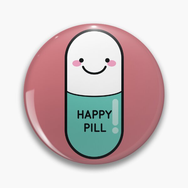 Item preview, Happy Pill designed and sold by The-Sassy-Snail.