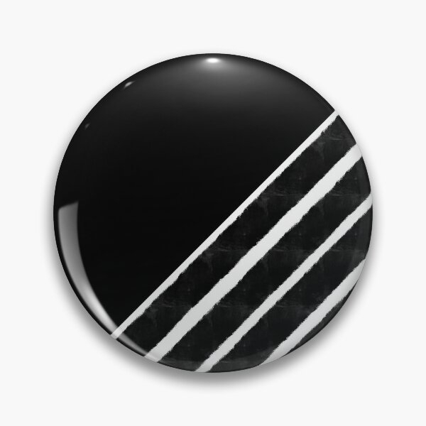 Item preview, "Furrow" | Diagonal Black and White Design designed and sold by LiseHoltArt.
