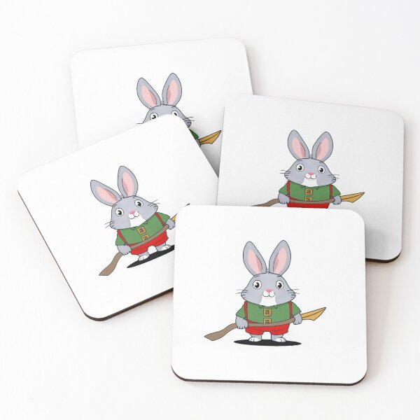 Item preview, Yellow Belt Retired Cute Rabbit designed and sold by omerfdln34.