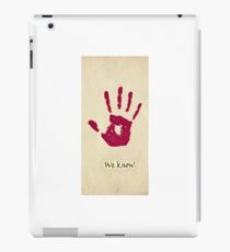 Dark Brotherhood iPad Case/Skin