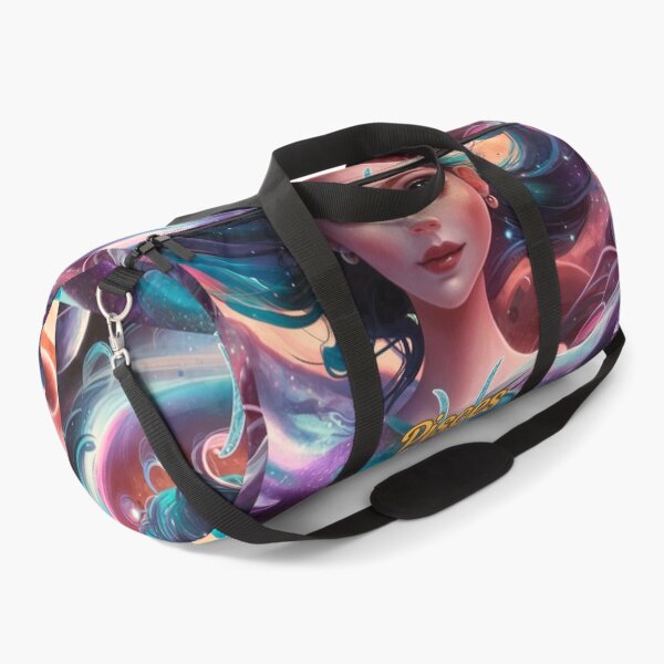 Item preview, Pisces Zodiac, whimsical lady, Pisces girl sexy, cosmos goddess, celestial woman designed and sold by ZodiacWonders.