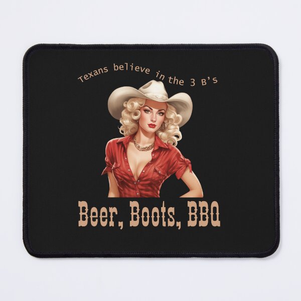 Item preview, Texans Believe in the 3 B's..Beer, Boots, BBQ designed and sold by AlienOccupation.
