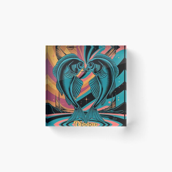 Item preview, Pisces Zodiac, heart shape designed and sold by ZodiacWonders.