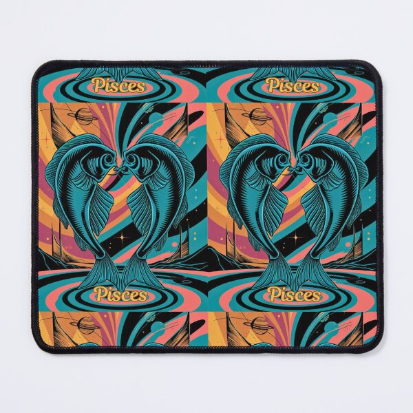 Item preview, Pisces Zodiac, heart shape designed and sold by ZodiacWonders.
