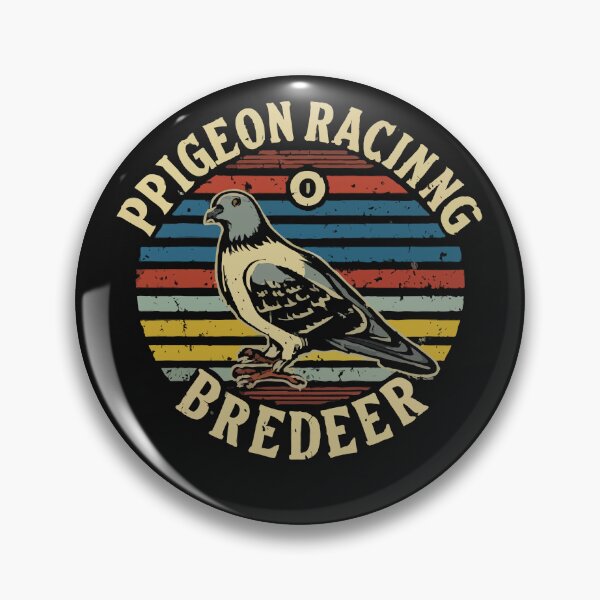 Item preview, Pigeon Racing Breeder Retro Vintage T-Shirt designed and sold by MizoX7.