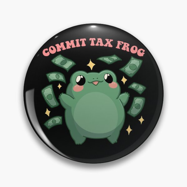 Item preview, commit tax frog designed and sold by hunnydoll.