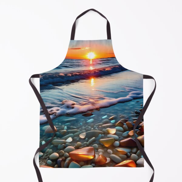 Item preview, Calm Beach Sunset designed and sold by AspirationalArt.