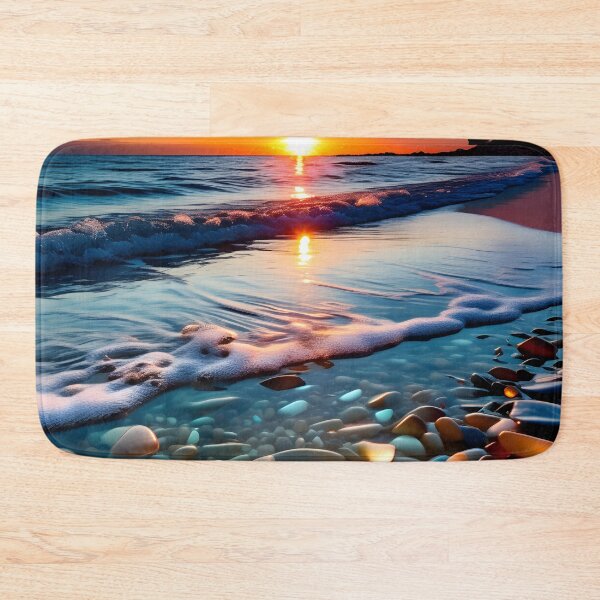 Item preview, Calm Beach Sunset designed and sold by AspirationalArt.