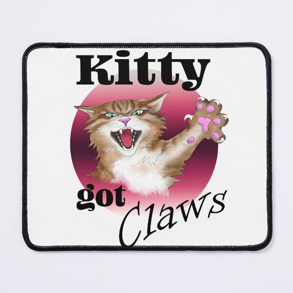 Item preview, Kitty got Claws - red circle designed and sold by JackieCorrado.
