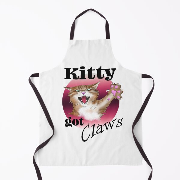 Item preview, Kitty got Claws - red circle designed and sold by JackieCorrado.