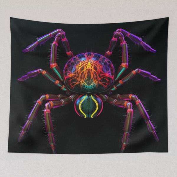 Item preview, Spider Neon Art 3 designed and sold by AstroRisq.