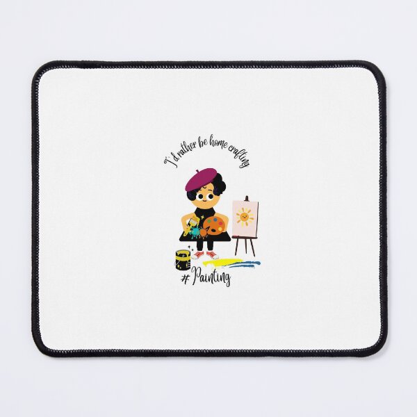 Item preview, Crafty painting girl at home designed and sold by DalysDesigns.