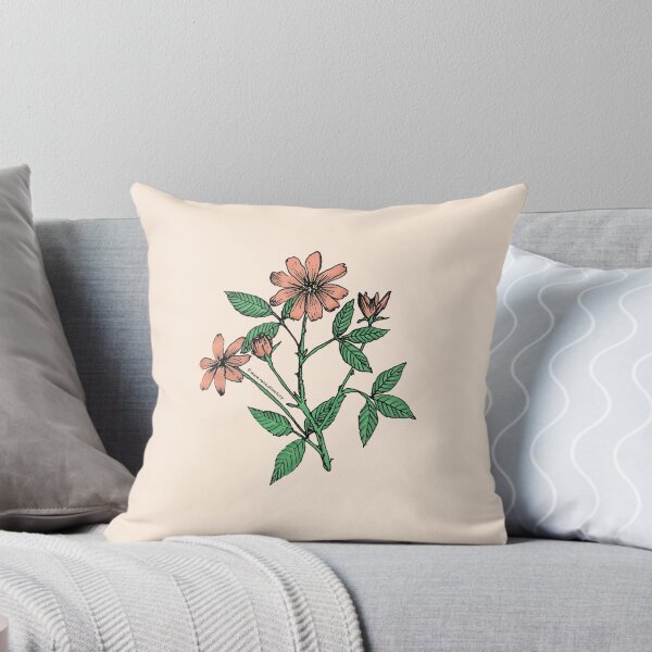 Item preview, Apricot Pompon Rose Bloom Single 1-7 Petals Almost Flat designed and sold by zenithcreative.