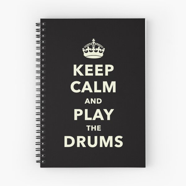 Item preview, Keep calm and play the Drums. Drummers gift! designed and sold by paulo silveira.