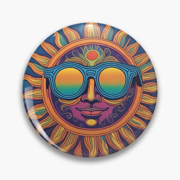 Item preview, Psychedelic Sun designed and sold by MisfitMind.