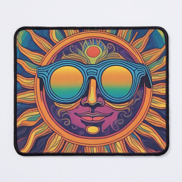 Item preview, Psychedelic Sun designed and sold by MisfitMind.